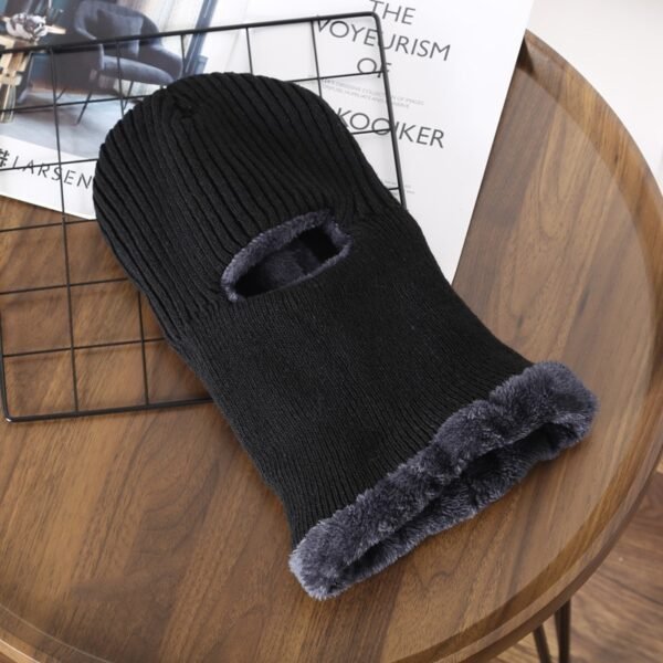 Men's Pullover Warm Plush Knit Hat - Image 6