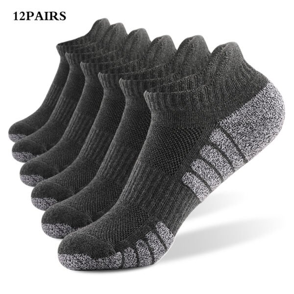 New Thick Towel Bottom Running Non-slip Cotton Socks - Image 7