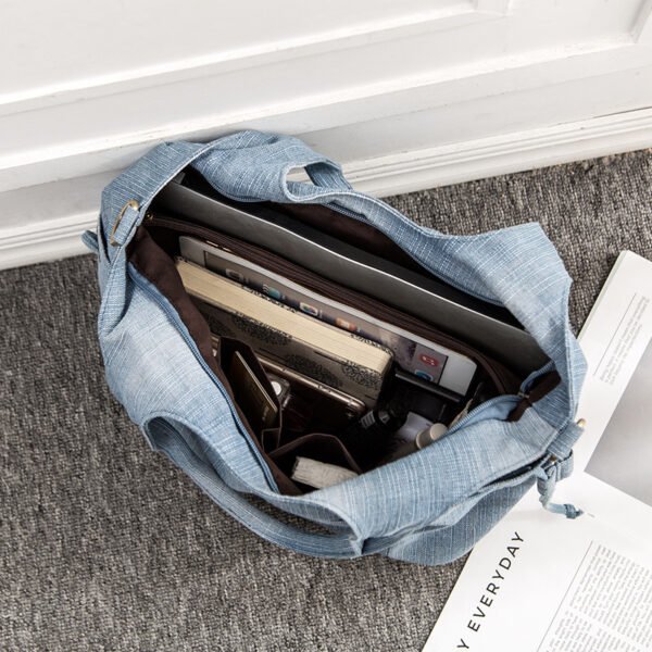 Fashion denim bag - Image 5
