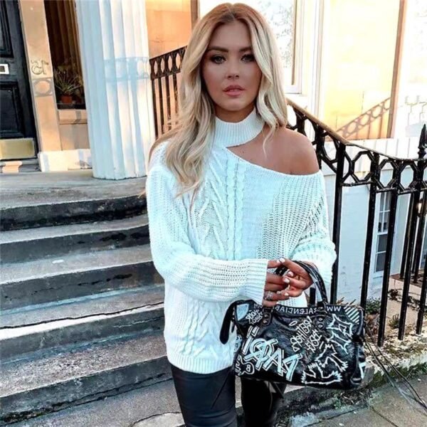 Women Sweaters Winter Sweater Ladies Blouse Tops Shirts - Image 5