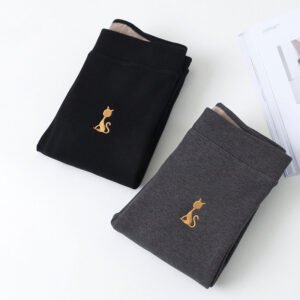Slim-Fit High-Stretch Thermal Trousers With Small Feet