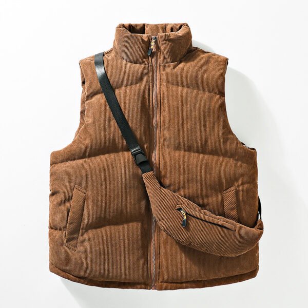 Couple Corduroy Vest Men's Autumn And Winter - Image 7