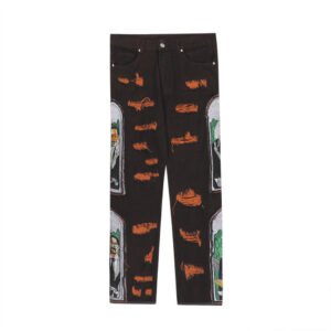 European And American  Embroidered Jeans