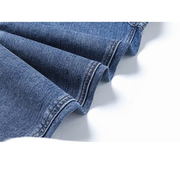 Women's Washed High Waist Jeans - Image 2