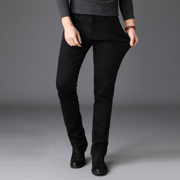 Men's black jeans - Image 4