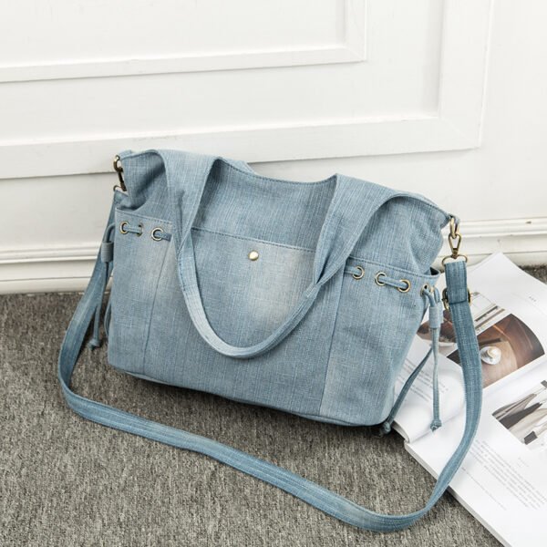 Fashion denim bag - Image 3
