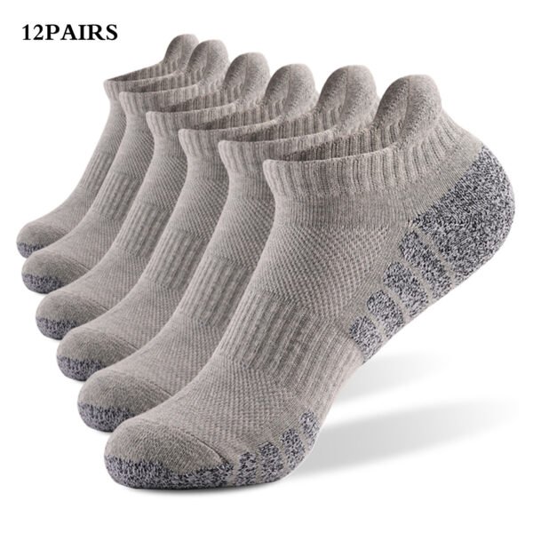 New Thick Towel Bottom Running Non-slip Cotton Socks - Image 9