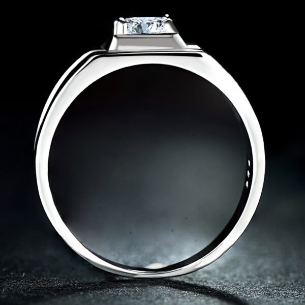 Men's Sterling Silver Ring - Image 3
