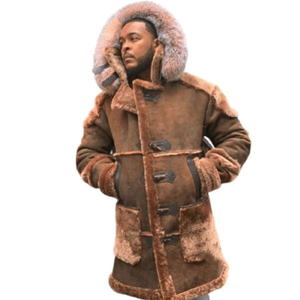 Men's velvet horn button jacket - Image 4