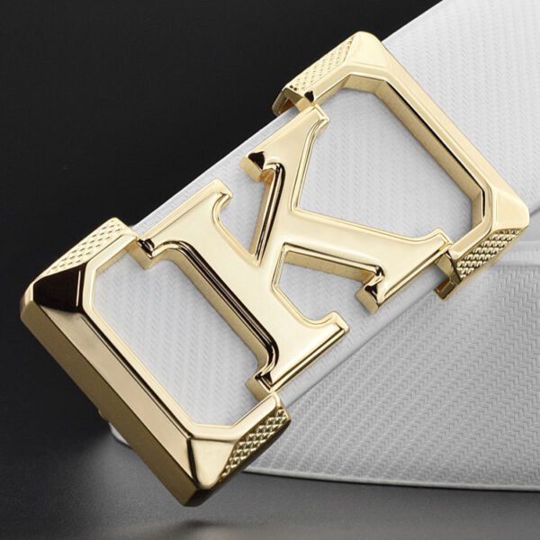 Business leather belt - Image 4
