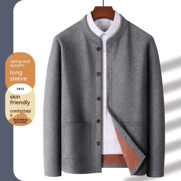 Middle-aged And Elderly People Long SleeveBuckle - Image 3
