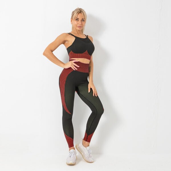 Yoga sets female sport gym suit - Image 7