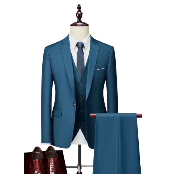 Business Casual Men's Korean Slim Suit - Image 6