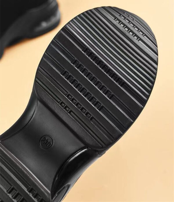 Height Increasing Insole Women's Fly Woven Mesh Sports Leisure Air Cushion Dad Shoes - Image 5
