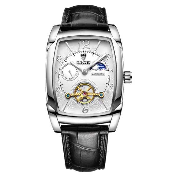 Men's Mechanical Watch Square Case Tourbillon - Image 10