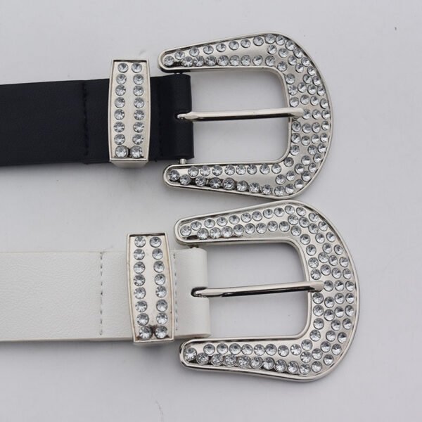 New Fashion Design Diamond-embedded Elegant Elegant Belt - Image 9