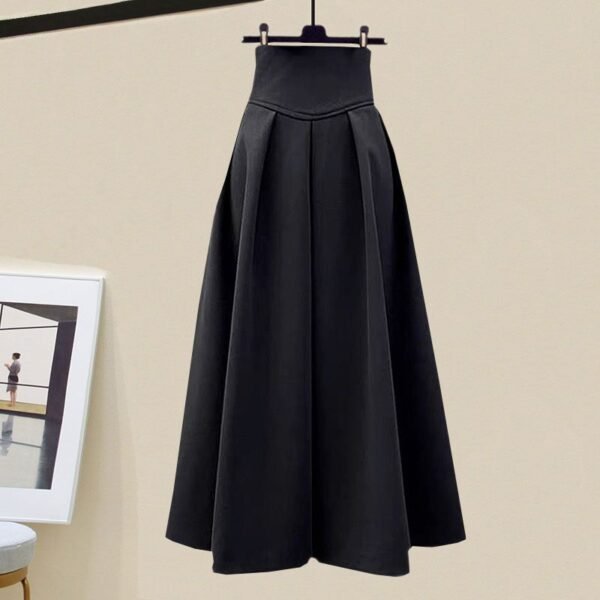 Design Knitted Blouse Slimming Vest All-match Tutu Three-piece Set - Image 7