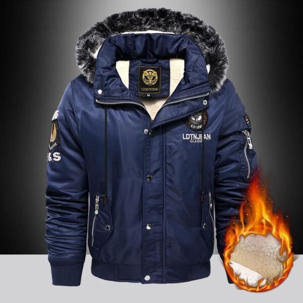 Thick Casual Men Cotton Clothes To Keep Warm - Image 3