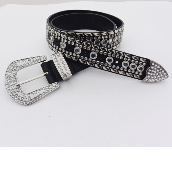 New Fashion Design Diamond-embedded Elegant Elegant Belt - Image 10