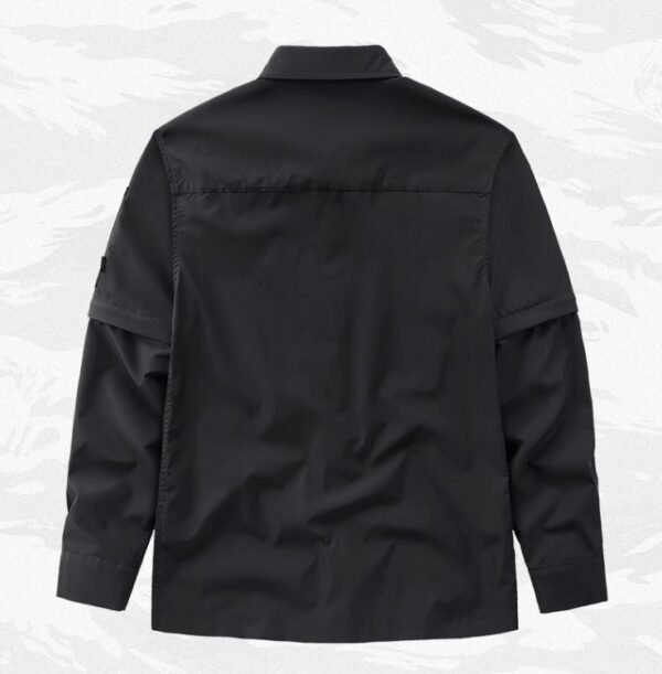 Long Sleeved Lined Jacket For Men - Image 5
