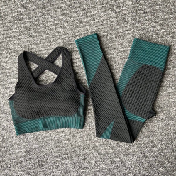 Yoga sets female sport gym suit - Image 3