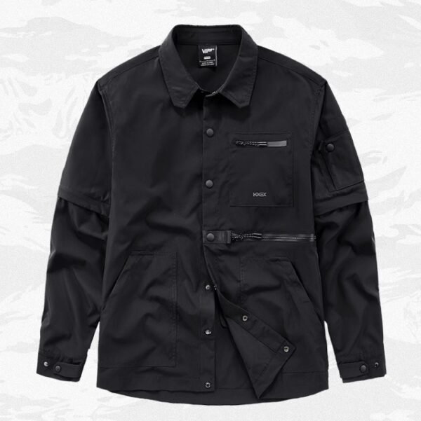 Long Sleeved Lined Jacket For Men