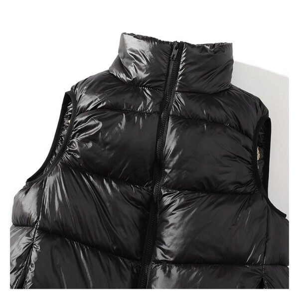 Men's And Women's Casual Loose Cotton Coat Vest - Image 3