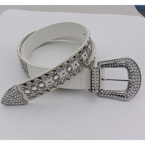 New Fashion Design Diamond-embedded Elegant Elegant Belt - Image 8