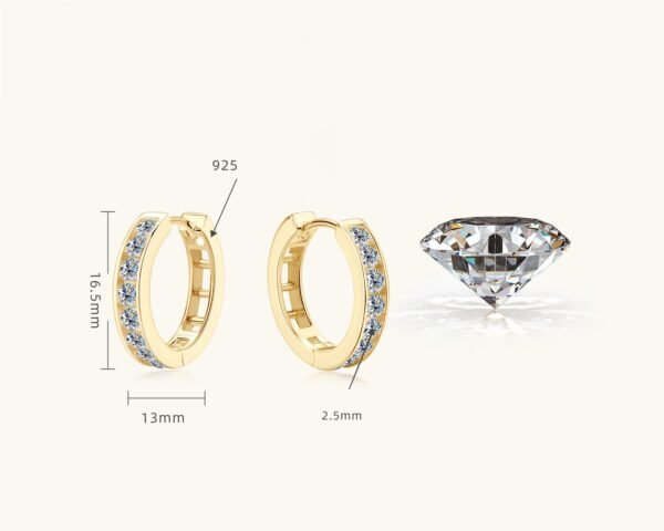 Light Luxury Sweet Cool Design S925 Silver Ear Clip - Image 6