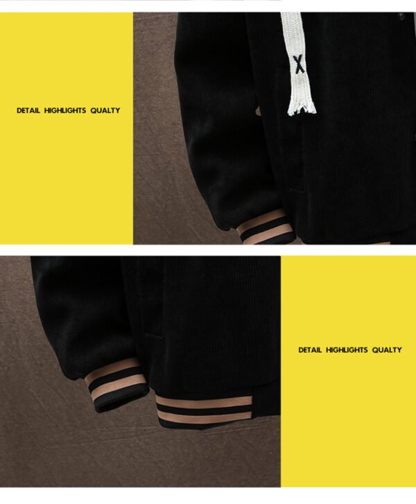 Youth Baseball Jacket Spring And Autumn Hooded Jacket - Image 10