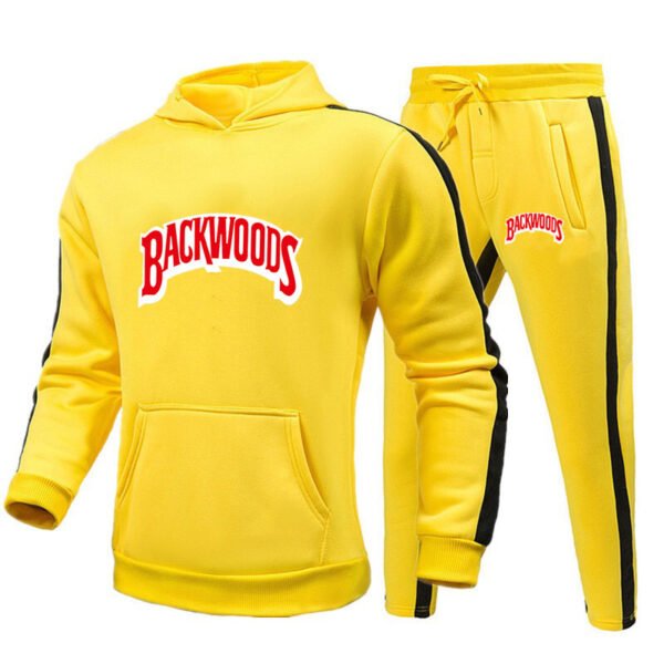 Autumn And Winter Hooded Sweater And Pants Suit Trend - Image 5