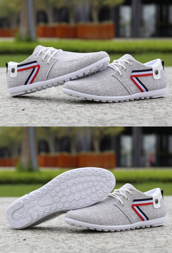 Men'S Soft-Soled Canvas Shoes, Sports And Leisure Old Beijing Cloth Shoes, Peas Shoes - Image 7